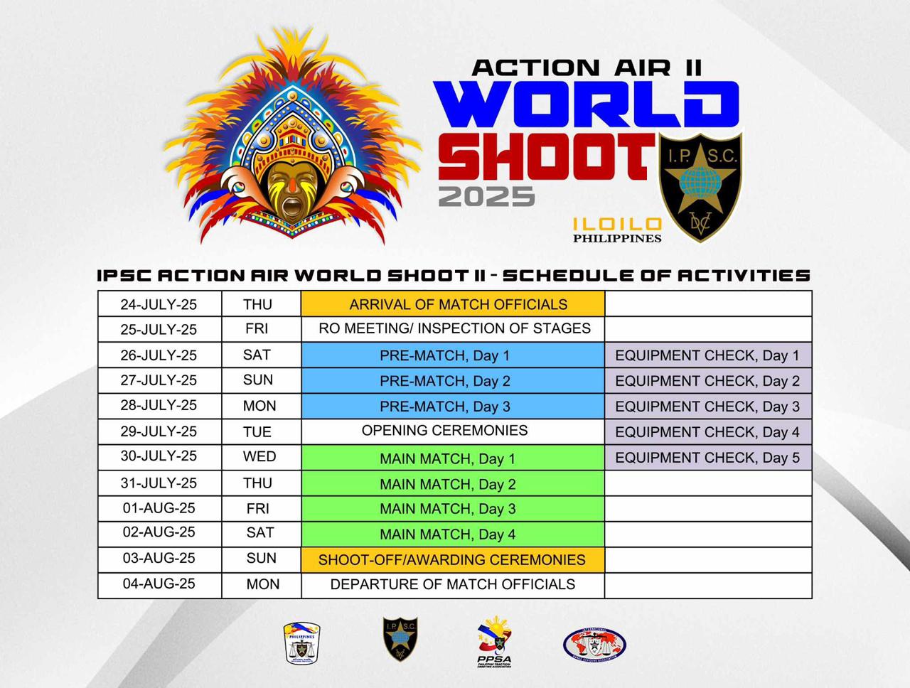 Schedule Dec 11 20204